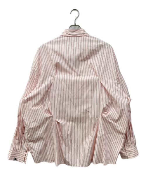 NOS COULEURS（ノ クールール）NOS COULEURS (ノ クールール) ストライプシャツ ピンク サイズ:1の古着・服飾アイテム