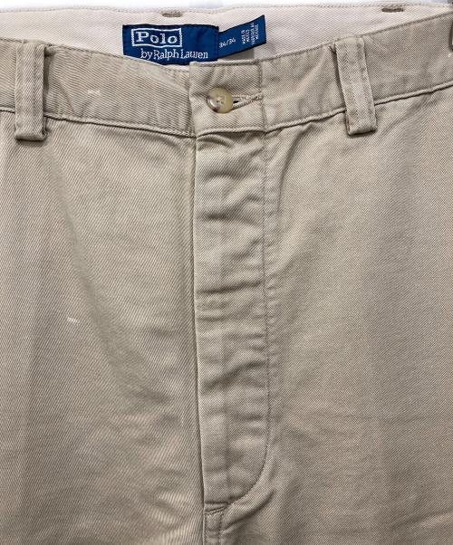 POLO RALPH LAUREN（ポロ・ラルフローレン）POLO RALPH LAUREN (ポロ・ラルフローレン) ヘリテージチノパン ベージュ サイズ:34の古着・服飾アイテム