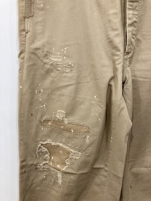 POLO RALPH LAUREN（ポロ・ラルフローレン）POLO RALPH LAUREN (ポロ・ラルフローレン) ヘリテージチノパン ベージュ サイズ:34の古着・服飾アイテム