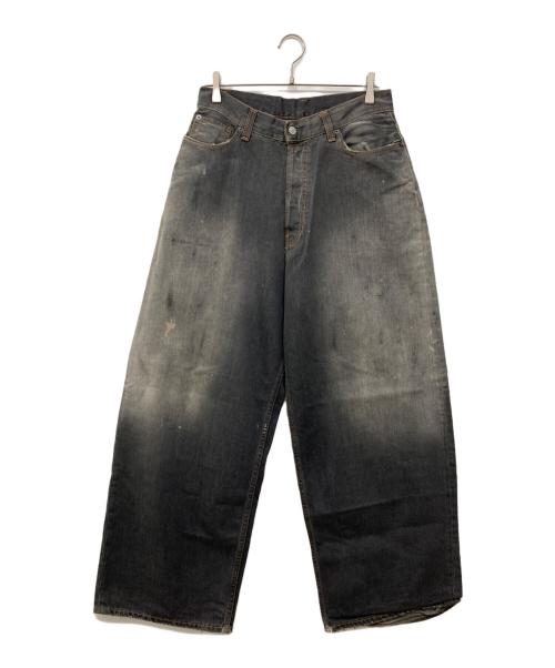 Acne studios（アクネ ストゥディオス）Acne studios (アクネ ストゥディオス) スーパーバギーフィットジーンズ ブラック サイズ:46の古着・服飾アイテム