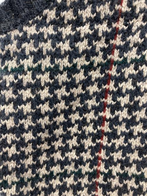 POLO RALPH LAUREN（ポロ・ラルフローレン）POLO RALPH LAUREN (ポロ・ラルフローレン) バーズアイニットベスト ネイビー サイズ:Mの古着・服飾アイテム