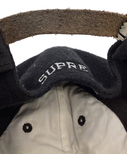 SUPREME（シュプリーム）SUPREME (シュプリーム) Sロゴ6パネルキャップ ブラックの古着・服飾アイテム