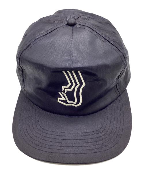 SAMPAIX（サンペックス）SAMPAIX (サンペックス) ロゴ刺繍キャップ ブラックの古着・服飾アイテム