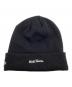 SUPREME (シュプリーム) New Era (ニューエラ) ニット帽 ブラック：7000円
