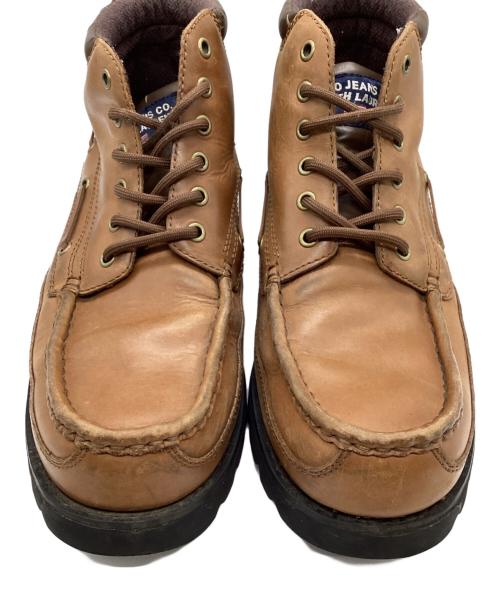 POLO JEANS CO.（ポロジーンズカンパニー）POLO JEANS CO. (ポロジーンズカンパニー) ワークブーツ ブラウン サイズ:不明の古着・服飾アイテム