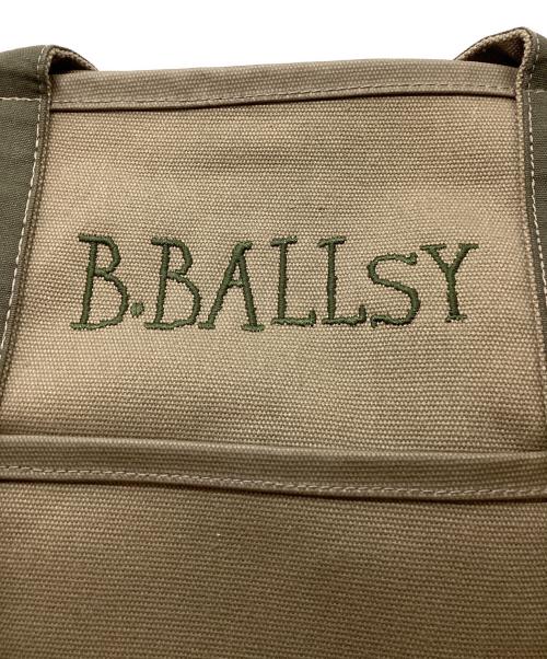 Ballsy.Brothers（ボールジーブラザーズ）Ballsy.Brothers (ボールジーブラザーズ) トートバッグ カーキの古着・服飾アイテム