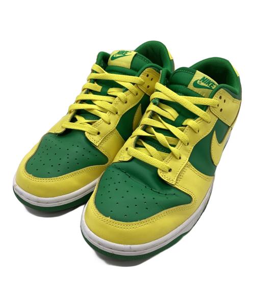 NIKE（ナイキ）NIKE (ナイキ) ローカットスニーカー グリーン×イエロー サイズ:28cmの古着・服飾アイテム