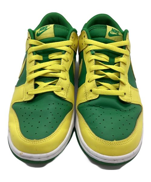 NIKE（ナイキ）NIKE (ナイキ) ローカットスニーカー グリーン×イエロー サイズ:28cmの古着・服飾アイテム