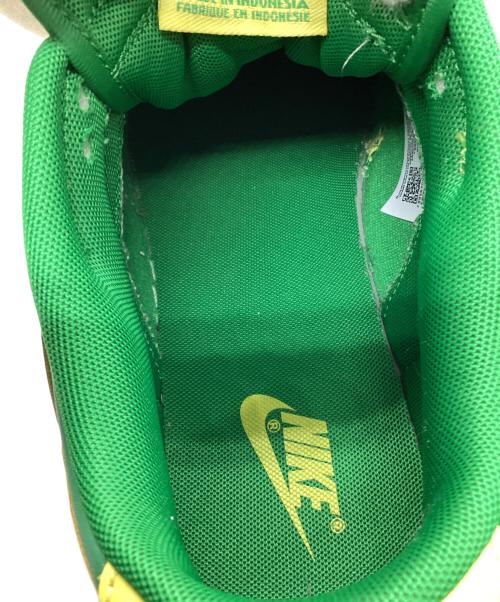 NIKE（ナイキ）NIKE (ナイキ) ローカットスニーカー グリーン×イエロー サイズ:28cmの古着・服飾アイテム