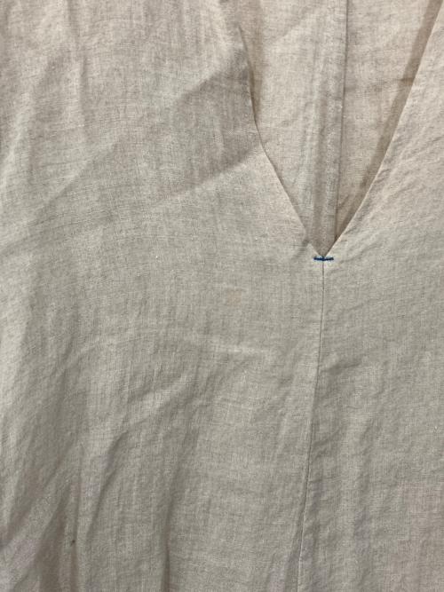 Pal'las Palace（パラスパレス）Pal'las Palace (パラスパレス) リネンワンピース ベージュ サイズ:Freeの古着・服飾アイテム