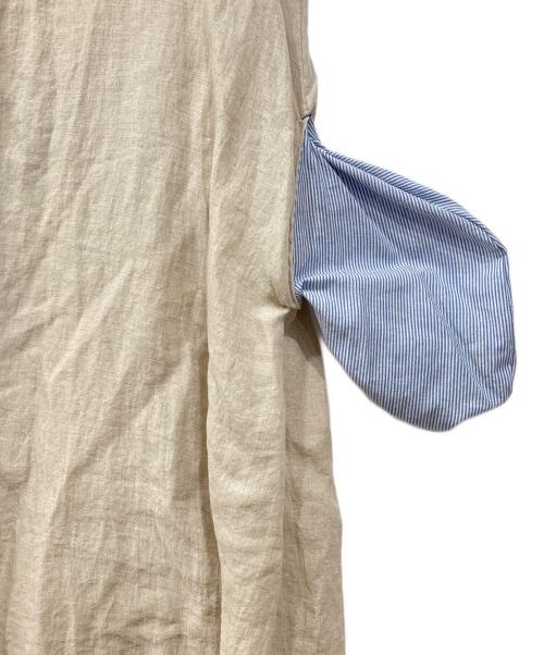 Pal'las Palace（パラスパレス）Pal'las Palace (パラスパレス) リネンワンピース ベージュ サイズ:Freeの古着・服飾アイテム