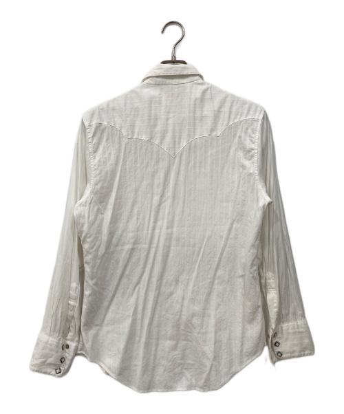 SUGAR CANE（シュガーケーン）SUGAR CANE (シュガーケーン) ウエスタンシャツ ホワイト サイズ:Mの古着・服飾アイテム