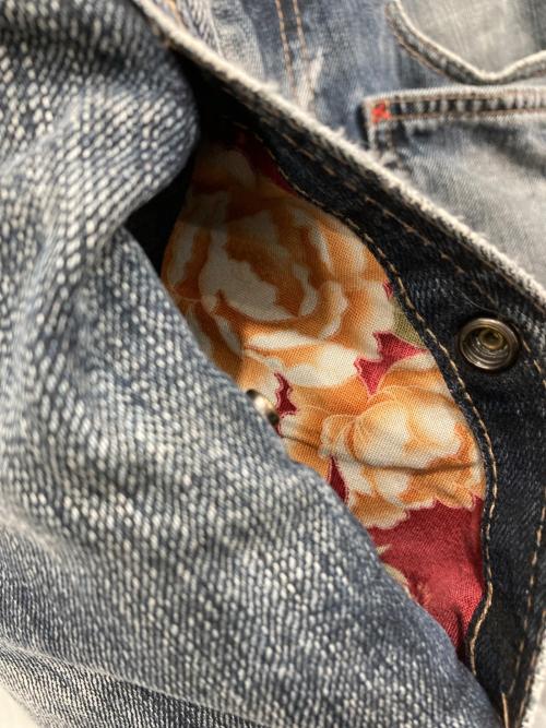 PPFM（ピーピーエフエム）PPFM (ピーピーエフエム) ギミックデニムパンツ インディゴ サイズ:不明の古着・服飾アイテム