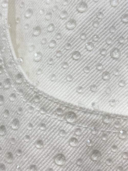 eimy istoire（エイミーイストワール）eimy istoire (エイミーイストワール) drop patternデニムパンツ ホワイト サイズ:Sの古着・服飾アイテム