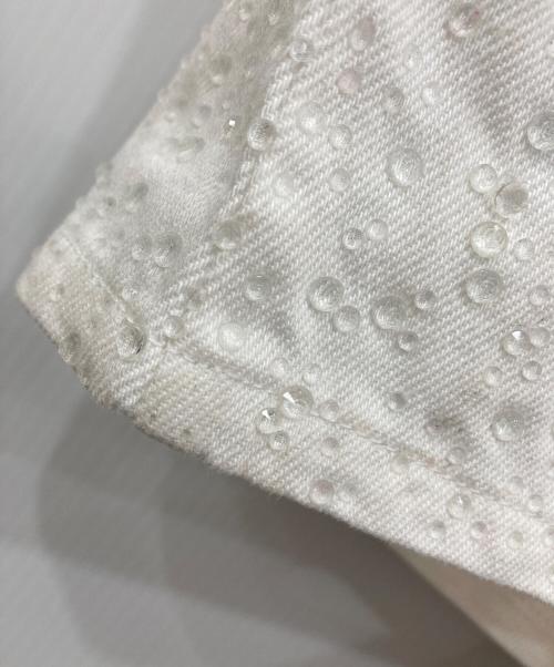eimy istoire（エイミーイストワール）eimy istoire (エイミーイストワール) drop patternデニムパンツ ホワイト サイズ:Sの古着・服飾アイテム