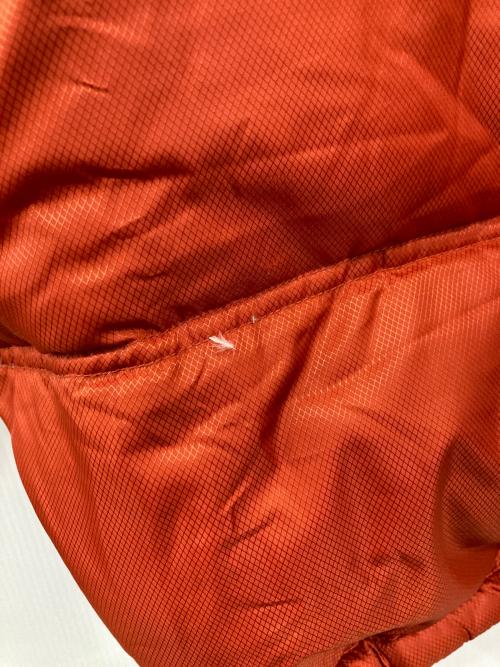 adidas（アディダス）adidas (アディダス) 90’s ダウンジャケット オレンジ サイズ:Lの古着・服飾アイテム