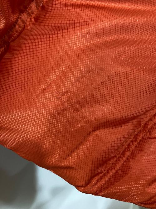 adidas（アディダス）adidas (アディダス) 90’s ダウンジャケット オレンジ サイズ:Lの古着・服飾アイテム