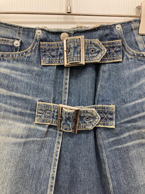 Hysteric Glamour（ヒステリックグラマー）Hysteric Glamour (ヒステリックグラマー) ラップデニムスカート インディゴ サイズ:25の古着・服飾アイテム