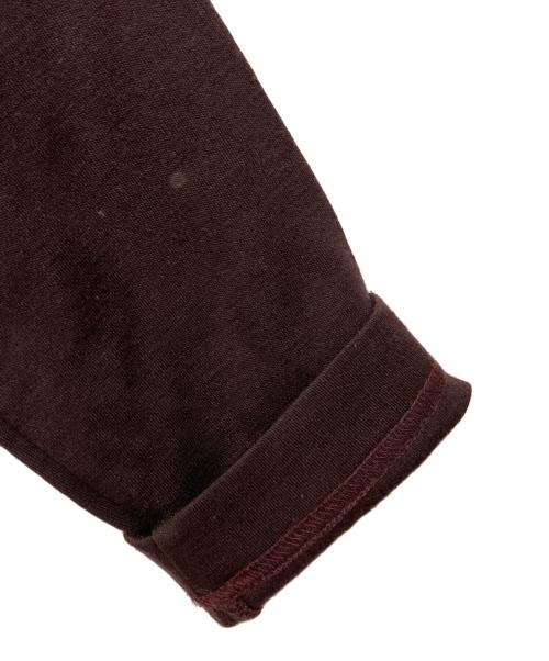 DRIES VAN NOTEN（ドリスヴァンノッテン）DRIES VAN NOTEN (ドリスヴァンノッテン) ハイネックカットソー ブラウン サイズ:Mの古着・服飾アイテム