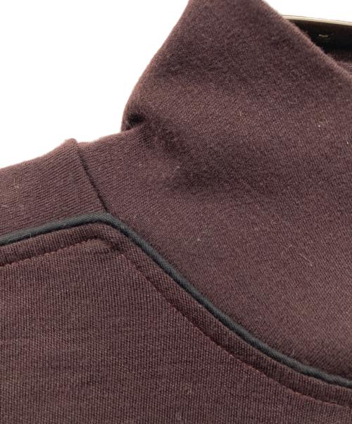 DRIES VAN NOTEN（ドリスヴァンノッテン）DRIES VAN NOTEN (ドリスヴァンノッテン) ハイネックカットソー ブラウン サイズ:Mの古着・服飾アイテム