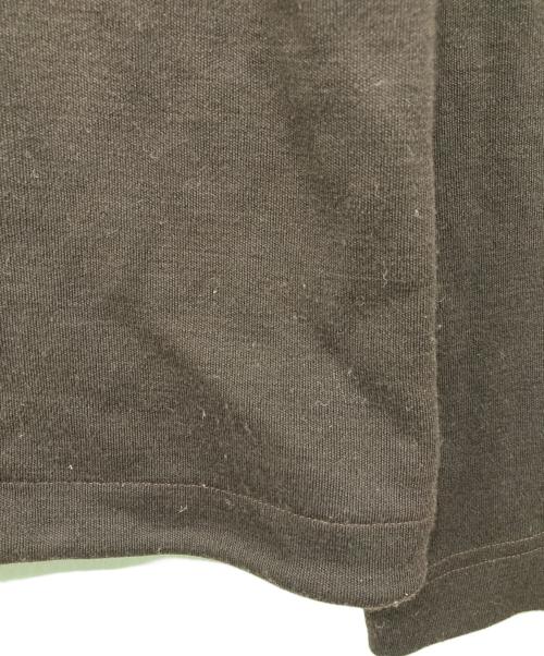 DRIES VAN NOTEN（ドリスヴァンノッテン）DRIES VAN NOTEN (ドリスヴァンノッテン) ハイネックカットソー ブラウン サイズ:Mの古着・服飾アイテム