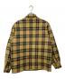 SUPREME (シュプリーム) キルティング フランネル チェック シャツジャケット オリーブ サイズ:S：13000円