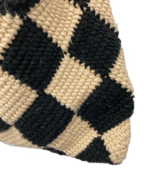 MARNI（マルニ）MARNI (マルニ) MARKET DIAMOND ミニバッグ ベージュ×ブラックの古着・服飾アイテム