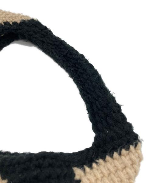 MARNI（マルニ）MARNI (マルニ) MARKET DIAMOND ミニバッグ ベージュ×ブラックの古着・服飾アイテム