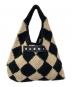 MARNI（マルニ）の古着「MARKET DIAMOND ミニバッグ」｜ベージュ×ブラック