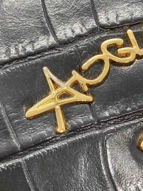 Vivienne Westwood ANGLOMANIA（ヴィヴィアンウエストウッドアングロマニア）Vivienne Westwood ANGLOMANIA (ヴィヴィアンウエストウッドアングロマニア) 2WAY チェーン ハートバッグ ブラックの古着・服飾アイテム