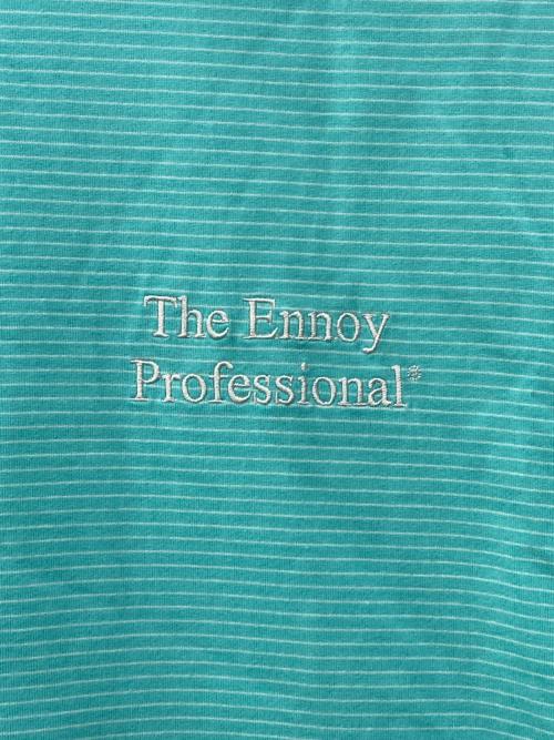 The Ennoy Professional（ザ エンノイ プロフェッショナル）The Ennoy Professional (ザ エンノイ プロフェッショナル) ボーダーTシャツ ブルー サイズ:XLの古着・服飾アイテム