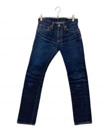 DENIME（ドゥニーム）の古着「セルビッチデニムパンツ」｜インディゴ