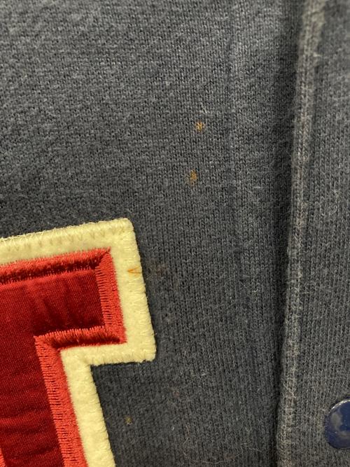 Champion（チャンピオン）Champion (チャンピオン) スナップボタンカーディガン ネイビー サイズ:Mの古着・服飾アイテム