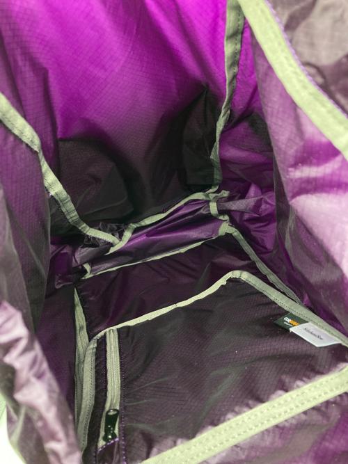 stitchandsew（ステッチンアドソー）StitchandSew (ステッチンアドソー) CORDURA (コーデュラ) ナイロンバッグパック パープルの古着・服飾アイテム