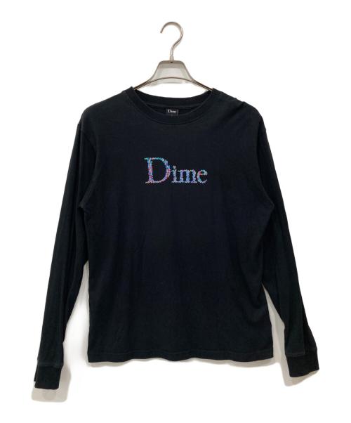 Dime（ダイム）Dime (ダイム) プリントカットソー ブラック サイズ:Sの古着・服飾アイテム