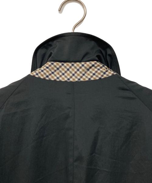 Aquascutum（アクアスキュータム）Aquascutum (アクアスキュータム) レインコート ネイビー サイズ:42の古着・服飾アイテム