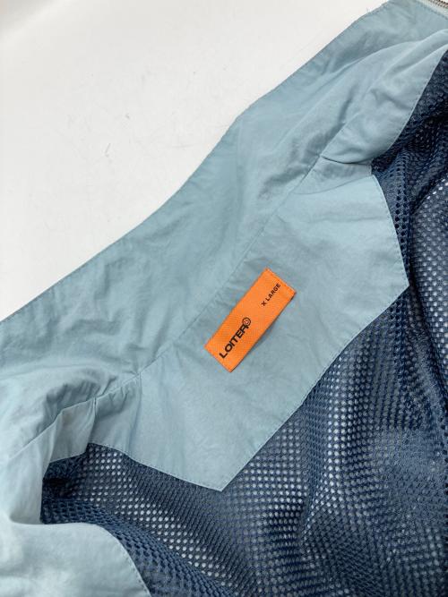 loiter（ロイター）loiter (ロイター) ナイロンジャケット ブルー サイズ:XLの古着・服飾アイテム