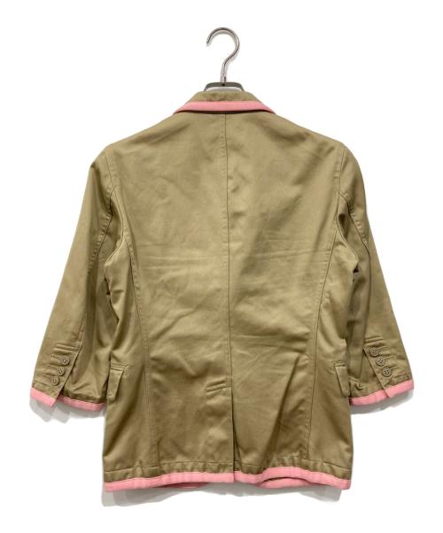 COMME des GARCONS HOMME PLUS（コムデギャルソンオムプリュス）COMME des GARCONS HOMME PLUS (コムデギャルソンオムプリュス) テーラードジャケット ベージュ サイズ:Sの古着・服飾アイテム