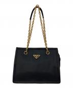 PRADAプラダ）の古着「ナイロントートバッグ」｜ブラック