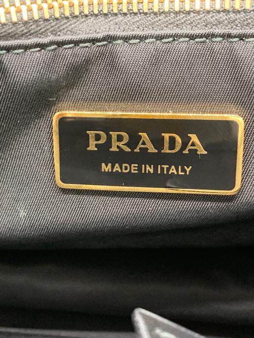 PRADA（プラダ）PRADA (プラダ) ナイロントートバッグ ブラックの古着・服飾アイテム