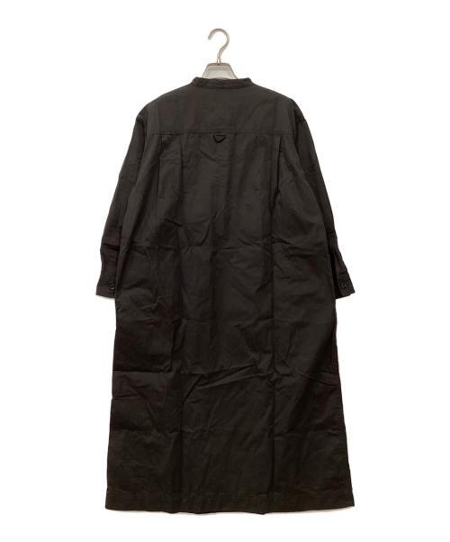 MHL（エムエイチエル）MHL (エムエイチエル) プルオーバーシャツワンピース ブラック サイズ:1の古着・服飾アイテム