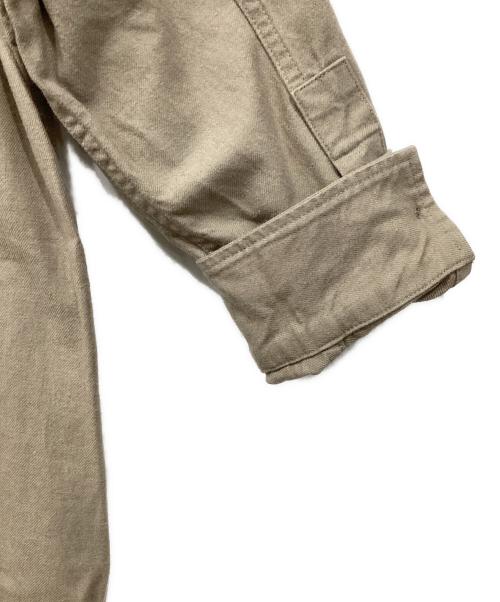 MHL（エムエイチエル）MHL (エムエイチエル) プルオーバーシャツワンピース ベージュ サイズ:1の古着・服飾アイテム