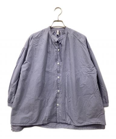 中古・古着通販】grin (グリン) CLダンプピンタックSH ブルー サイズ:2 