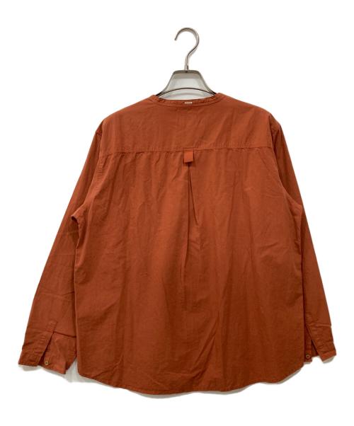 NL（ニール）NL (ニール) オータムタイプライターベーカーシャツ ブラウン サイズ:3の古着・服飾アイテム