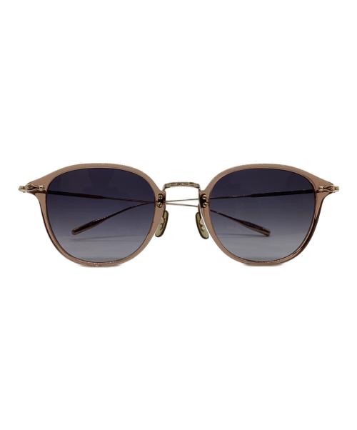 OLIVER PEOPLES（オリバーピープルズ）OLIVER PEOPLES (オリバーピープルズ) サングラス ブラウン×ゴールド サイズ:50□23-145の古着・服飾アイテム