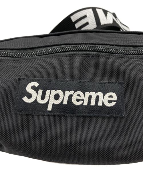 SUPREME（シュプリーム）Supreme (シュプリーム) ウエストバッグ ブラックの古着・服飾アイテム