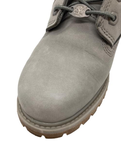 Timberland（ティンバーランド）Timberland (ティンバーランド) チャッカ ダブル ウォータープルーフ ブーツ グレー サイズ:23.5の古着・服飾アイテム