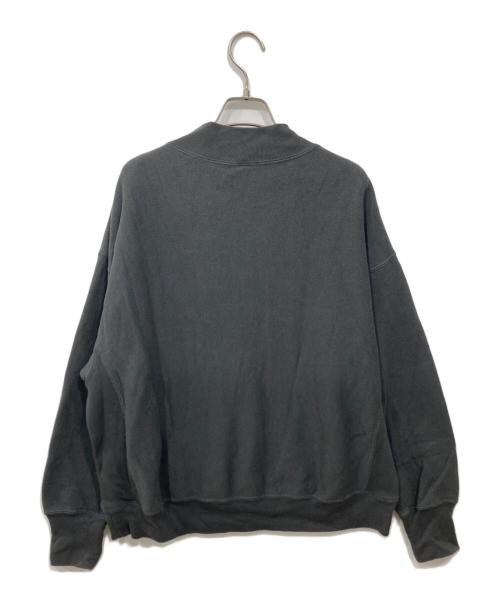 Champion（チャンピオン）Champion (チャンピオン) FRAMeWORK (フレームワーク) ハーフジップスウェット グレー サイズ:Mの古着・服飾アイテム