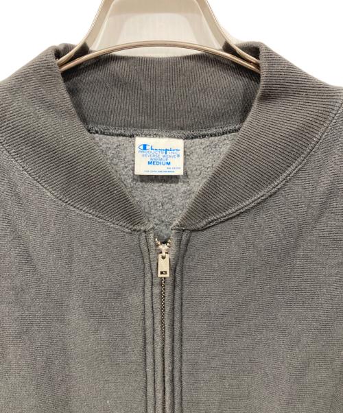 Champion（チャンピオン）Champion (チャンピオン) FRAMeWORK (フレームワーク) ハーフジップスウェット グレー サイズ:Mの古着・服飾アイテム