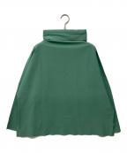 me ISSEY MIYAKEミーイッセイ ミヤケ）の古着「A.POC ハイネックカットソー」｜グリーン